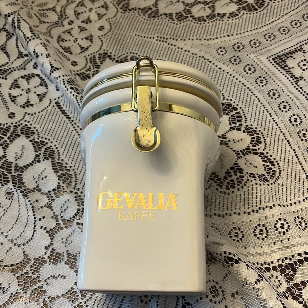 20th Century Vintage Gevalia Airtight Coffee Canister - Picture 2 of 8